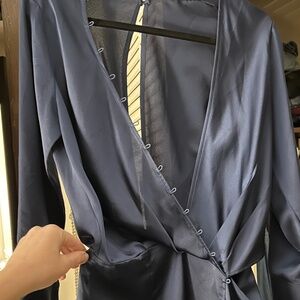 ASOS Design Mini Long-sleeve Dress